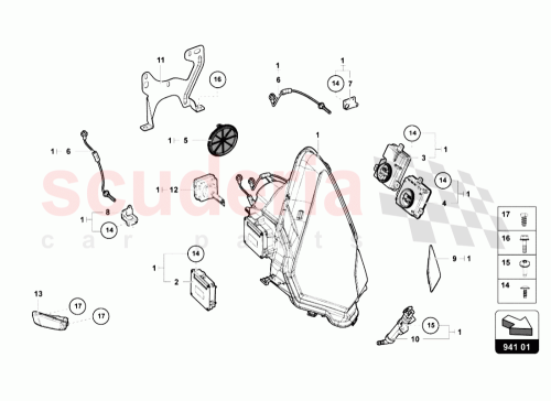Part Diagram for Lamborghini 470955101