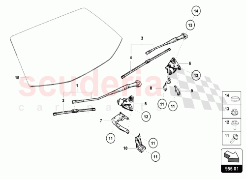 Part Diagram for Lamborghini N10714801