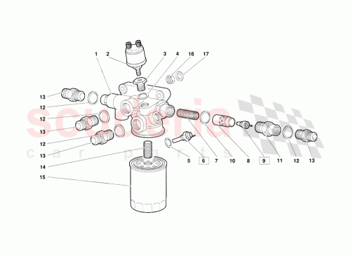 Part Diagram for Lamborghini 0015301961