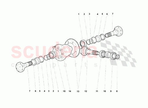 Part Diagram for Lamborghini WHT002650