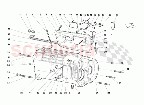 Part Diagram for Lamborghini N0115557