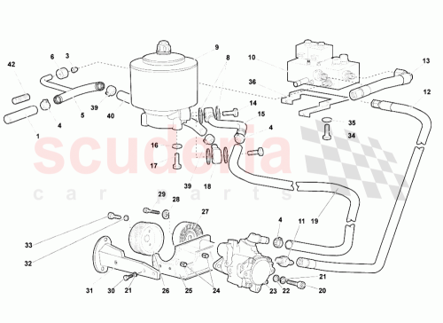 Part Diagram for Lamborghini 008100812