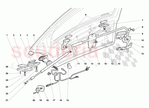 Part Diagram for Lamborghini 009421732