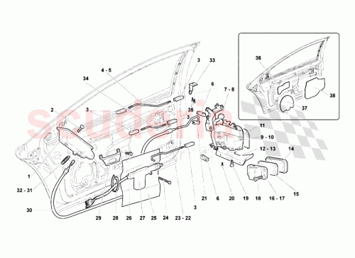 Part Diagram for Lamborghini N10711501