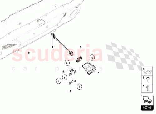 Part Diagram for Lamborghini N10656202