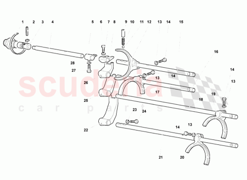 Part Diagram for Lamborghini 008830305