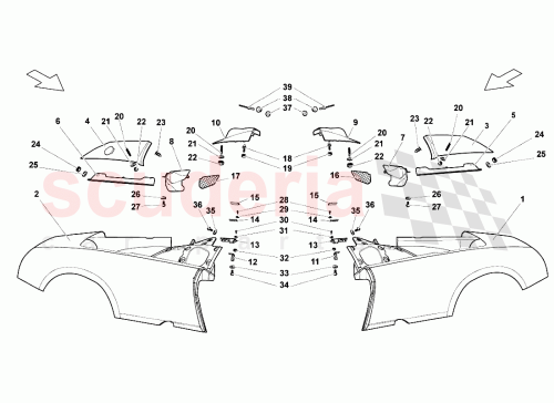 Part Diagram for Lamborghini N90777702