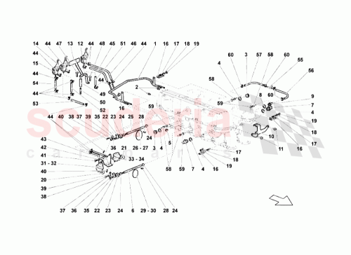 Part Diagram for Lamborghini 07M133605A