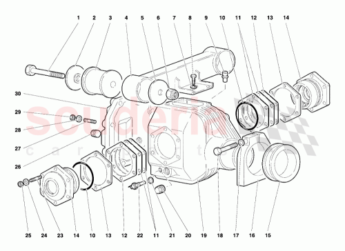Part Diagram for Lamborghini 002334026