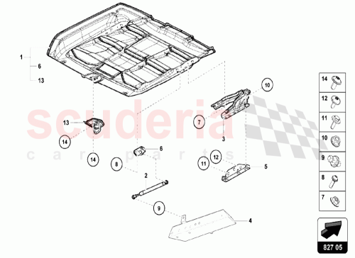 Part Diagram for Lamborghini N90737107
