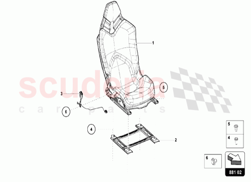 Part Diagram for Lamborghini 470860672D