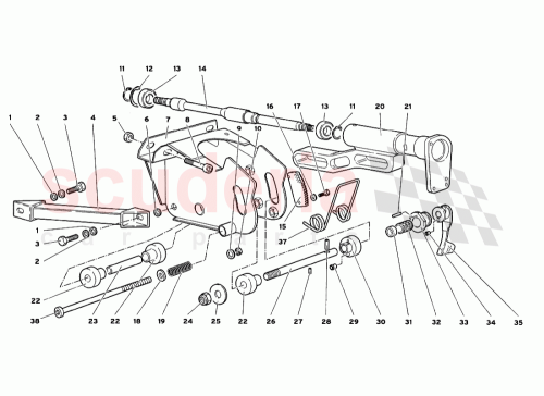 Part Diagram for Lamborghini 0043002200