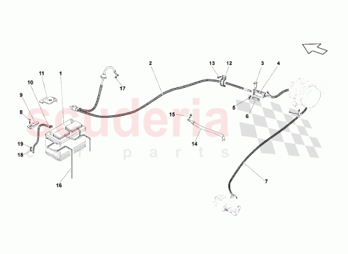 Part Diagram for Lamborghini 6Q0906507