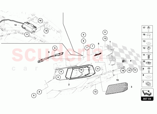 Part Diagram for Lamborghini 470827120A
