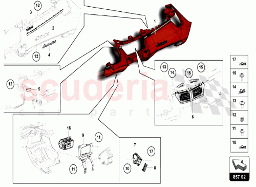 Part Diagram for Lamborghini 470853886A