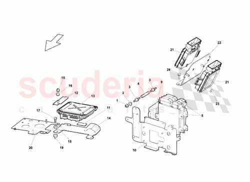 Part Diagram for Lamborghini N1508213