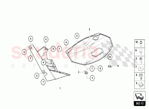 Part Diagram for Lamborghini N10783801