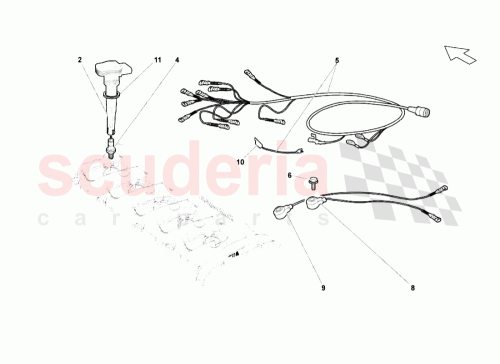 Part Diagram for Lamborghini N10025004