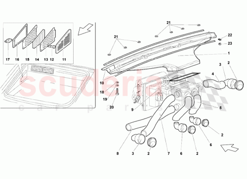 Part Diagram for Lamborghini 410820367A