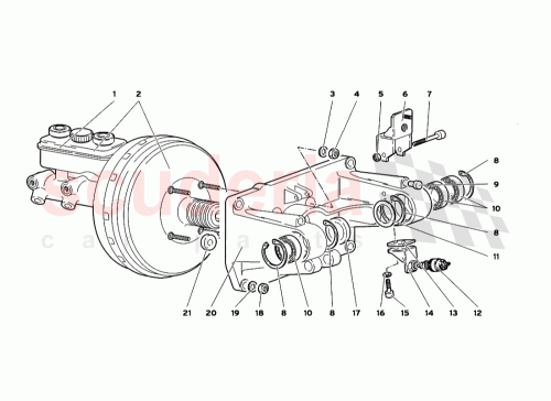 Part Diagram for Lamborghini 004236817