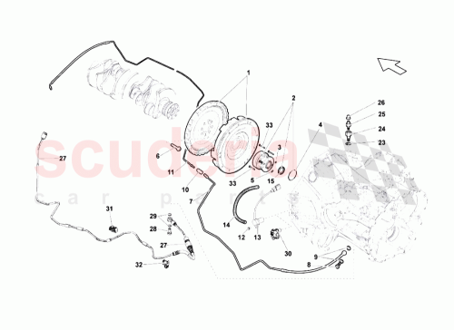 Part Diagram for Lamborghini 086141671A