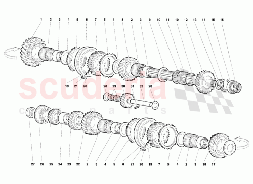 Part Diagram for Lamborghini 002424915