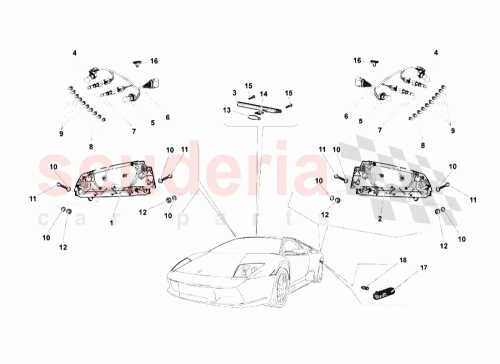 Part Diagram for Lamborghini N10607601
