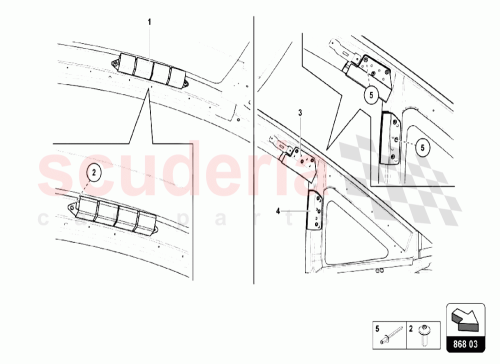 Part Diagram for Lamborghini 470809193A