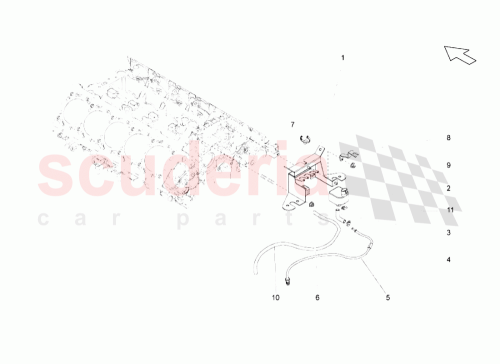 Part Diagram for Lamborghini N10198301