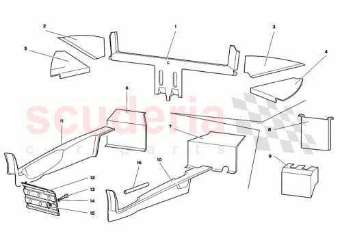 Part Diagram for Lamborghini 009458601