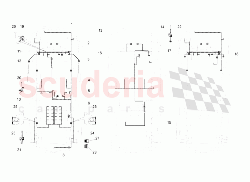 Part Diagram for Lamborghini 3D0971838A