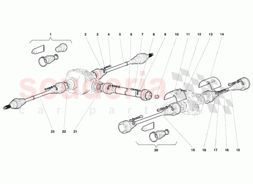 Part Diagram for Lamborghini 002534274