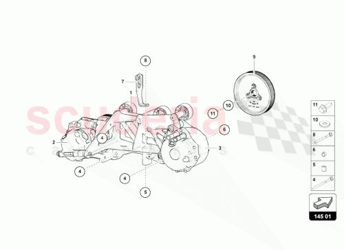 Part Diagram for Lamborghini 470145276A