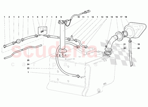 Part Diagram for Lamborghini 006205360