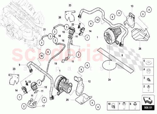 Part Diagram for Lamborghini 470906617C