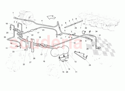Part Diagram for Lamborghini 400611763A