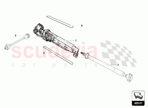 Part Diagram for Lamborghini 0D4409505C