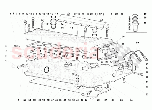 Part Diagram for Lamborghini WHT003019