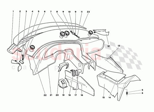 Part Diagram for Lamborghini 0069004795