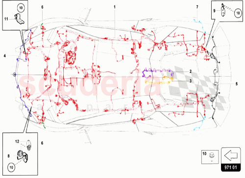 Part Diagram for Lamborghini 475971138AJ