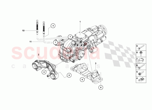 Part Diagram for Lamborghini 01S599288