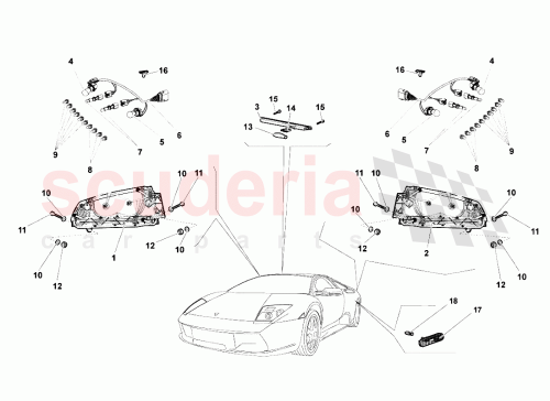 Part Diagram for Lamborghini N01166623