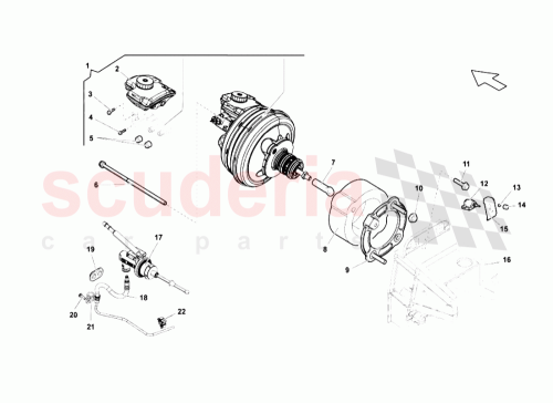 Part Diagram for Lamborghini 400721401A