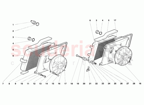 Part Diagram for Lamborghini 001731654