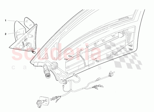 Part Diagram for Lamborghini 009490406