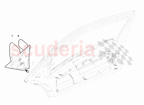 Part Diagram for Lamborghini 009490411