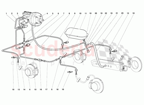 Part Diagram for Lamborghini 003231527