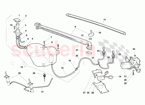Part Diagram for Lamborghini 400955973