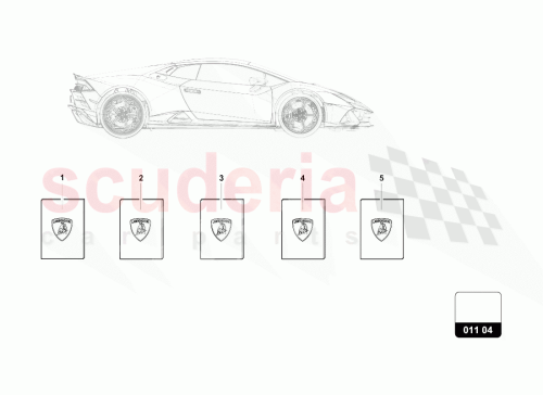 Part Diagram for Lamborghini 4T8012701GL