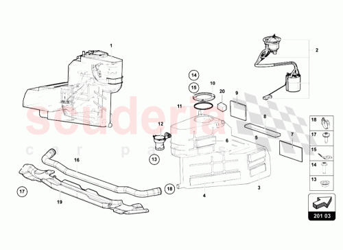 Part Diagram for Lamborghini 470201615E